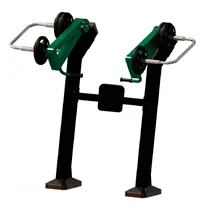 Máquina de musculación de exterior con carga ajustable F&H Fitness